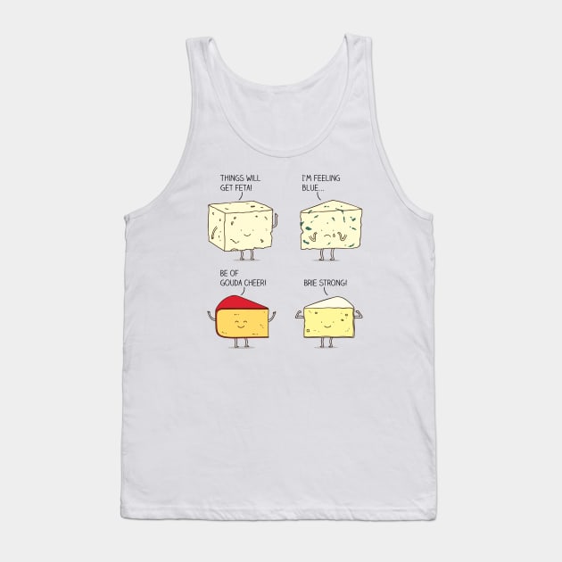 cheesy puns Tank Top by milkyprint